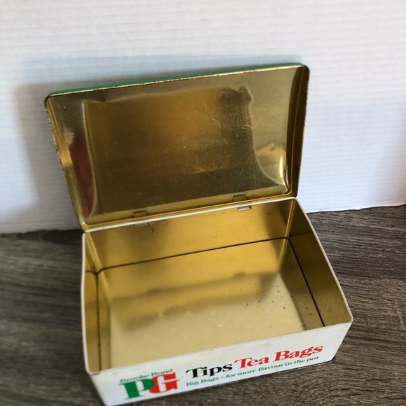 Vtg PG Tips Tea Bags Tin with Colourful Design - Picture 6 of 10